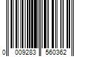 Barcode Image for UPC code 0009283560362