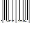 Barcode Image for UPC code 0009292763594