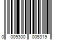 Barcode Image for UPC code 0009300005319