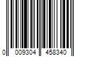 Barcode Image for UPC code 0009304458340