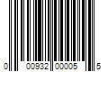 Barcode Image for UPC code 000932000055