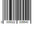 Barcode Image for UPC code 0009322005540