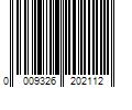 Barcode Image for UPC code 0009326202112