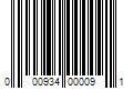 Barcode Image for UPC code 000934000091