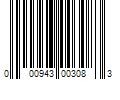 Barcode Image for UPC code 000943003083