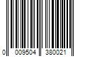 Barcode Image for UPC code 0009504380021