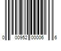 Barcode Image for UPC code 000952000066