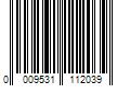 Barcode Image for UPC code 0009531112039