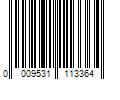 Barcode Image for UPC code 0009531113364