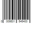 Barcode Image for UPC code 0009531545400