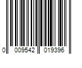 Barcode Image for UPC code 0009542019396