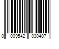 Barcode Image for UPC code 0009542030407