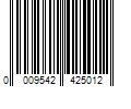 Barcode Image for UPC code 0009542425012