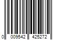 Barcode Image for UPC code 0009542425272