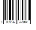 Barcode Image for UPC code 0009542429485