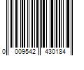 Barcode Image for UPC code 0009542430184