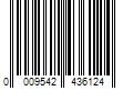 Barcode Image for UPC code 0009542436124