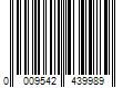 Barcode Image for UPC code 0009542439989