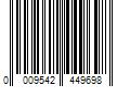 Barcode Image for UPC code 0009542449698