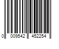 Barcode Image for UPC code 0009542452254