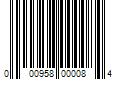 Barcode Image for UPC code 000958000084