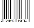 Barcode Image for UPC code 0009647509792