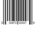 Barcode Image for UPC code 000970000079