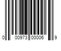 Barcode Image for UPC code 000973000069