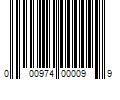 Barcode Image for UPC code 000974000099