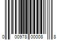 Barcode Image for UPC code 000978000088