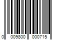 Barcode Image for UPC code 0009800000715