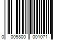 Barcode Image for UPC code 0009800001071