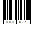 Barcode Image for UPC code 0009800007219