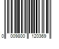 Barcode Image for UPC code 0009800120369