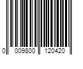 Barcode Image for UPC code 0009800120420