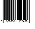 Barcode Image for UPC code 0009800120499