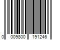 Barcode Image for UPC code 0009800191246