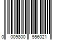 Barcode Image for UPC code 0009800556021