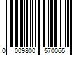 Barcode Image for UPC code 0009800570065