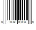 Barcode Image for UPC code 000983000080