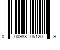 Barcode Image for UPC code 000988051209