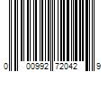 Barcode Image for UPC code 000992720429