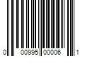 Barcode Image for UPC code 000995000061