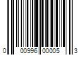 Barcode Image for UPC code 000996000053