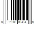 Barcode Image for UPC code 001000004340