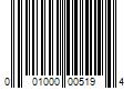 Barcode Image for UPC code 001000005194