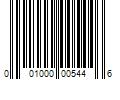 Barcode Image for UPC code 001000005446