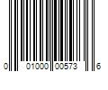 Barcode Image for UPC code 001000005736