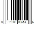 Barcode Image for UPC code 001000006146