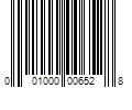 Barcode Image for UPC code 001000006528